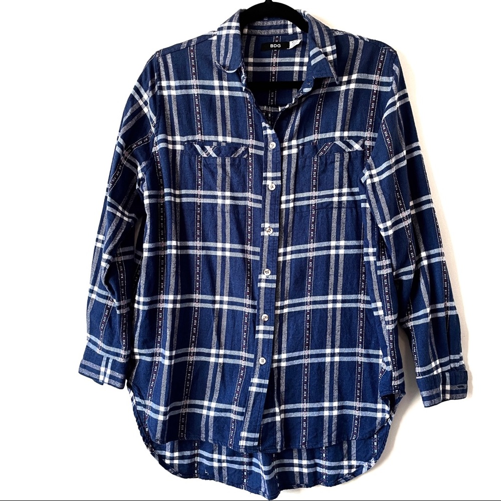 BDG Urban Outfitters Obie Flannel Shirt in size XS